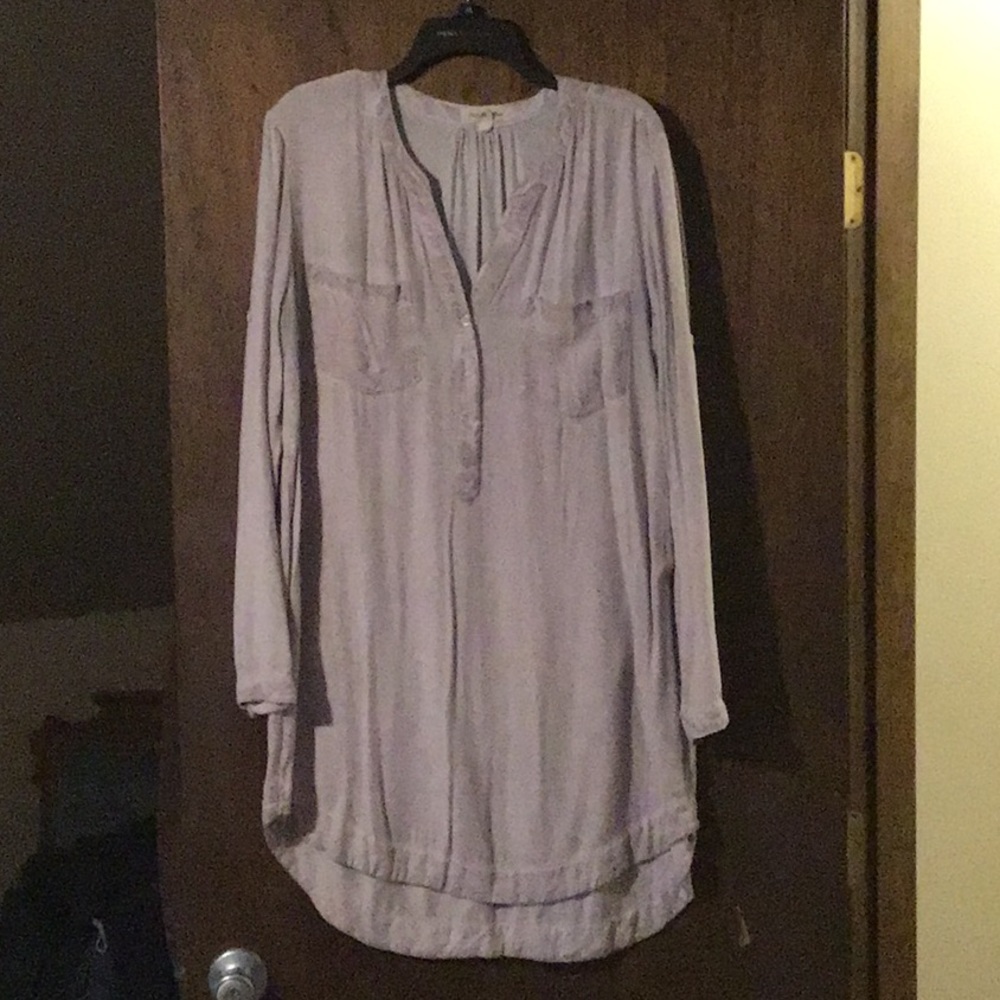 Cloth & Stone tunic lilac size M